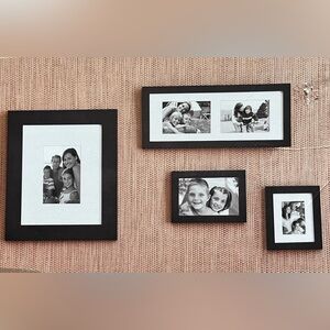 Target Home 4 piece wall frame set black